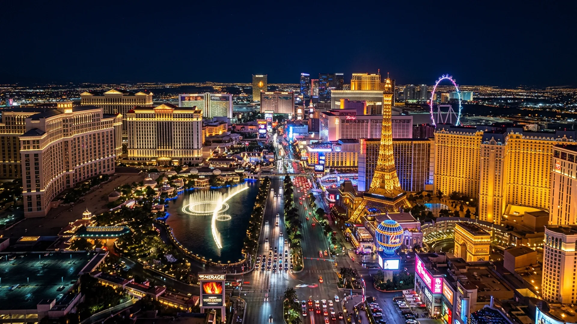 Las Vegas nightlife scene